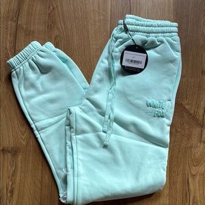 Mint Green Joggers by White Fox